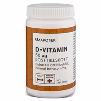 Kronans Pharmacy Vitamin D 50 µg - 100 tablets