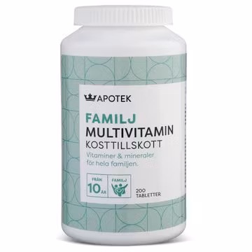 Kronans Pharmacy Family Monivitamiini - 200 tablettia