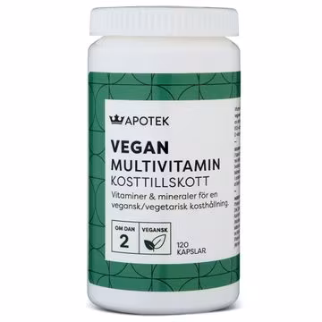 Kronans Pharmacy Veganes Multivitamin – 120 Kapseln