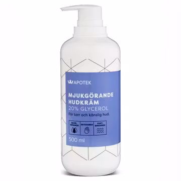 Kronans Apotheek Verzachtende huidcrème 20% Glycerol - 500 ml