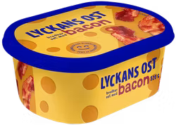 Kavli Soft Cheese Spread, "Lyckans Ost" Bacon - 320 grams