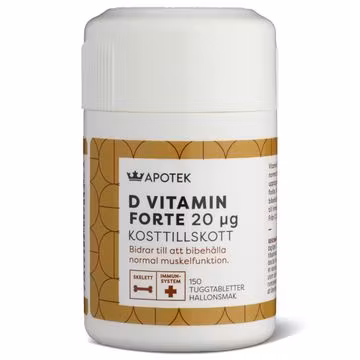 Kronans Pharmacy Vitamin D Forte – 60 Kapseln