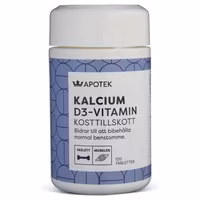 Kronans Pharmacy Calcium & Vitamin D3 - 120 tablets