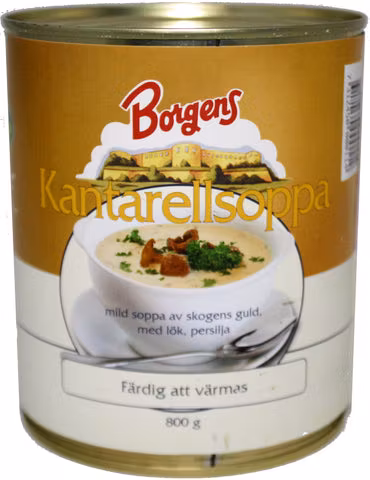 Zuppa di finferli Borgens - 800 grammi