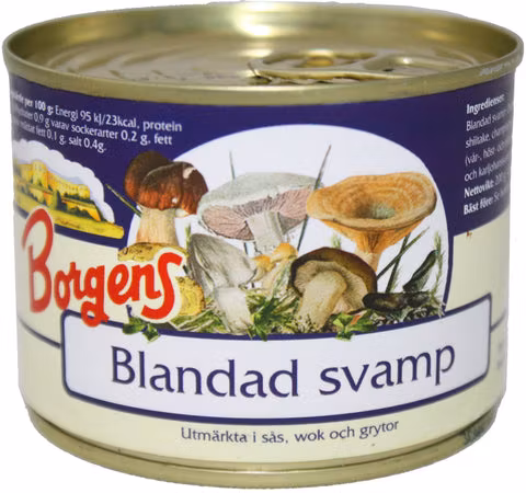 Champignons mélangés Borgens - 200 grammes