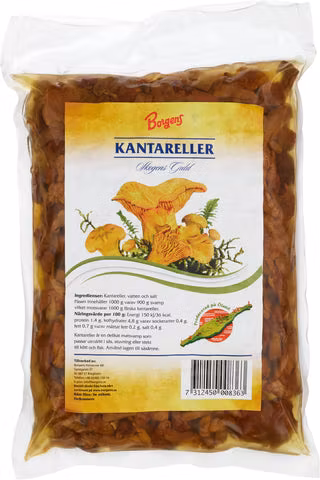 Borgens Premium Chanterelles - 900 grams