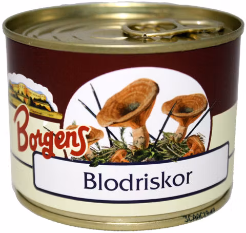 Borgens Orange Milkcaps - 200 grams