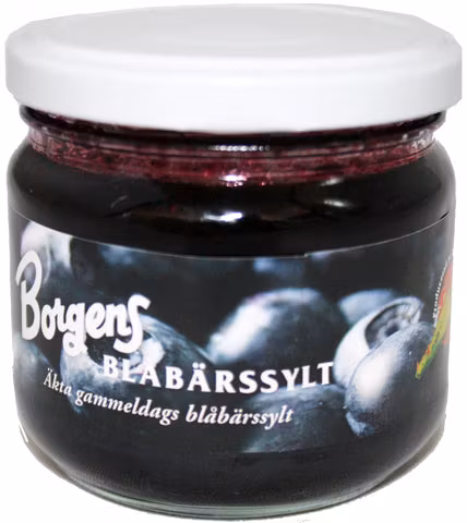 Borgens Blueberry Jam - 200 grams