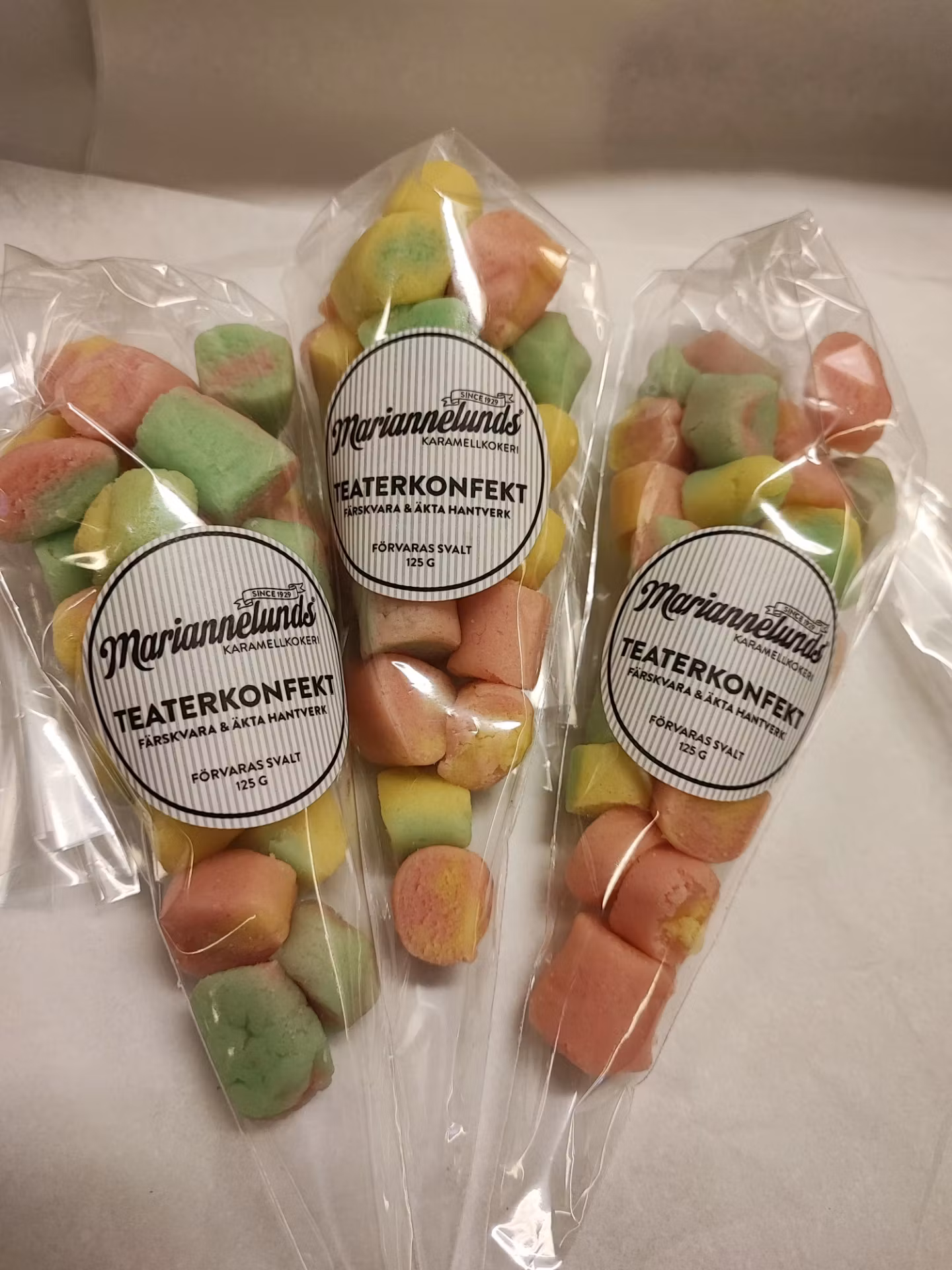 Confetteria teatrale Mariannelunds Karamellkokeri - 125 grammi