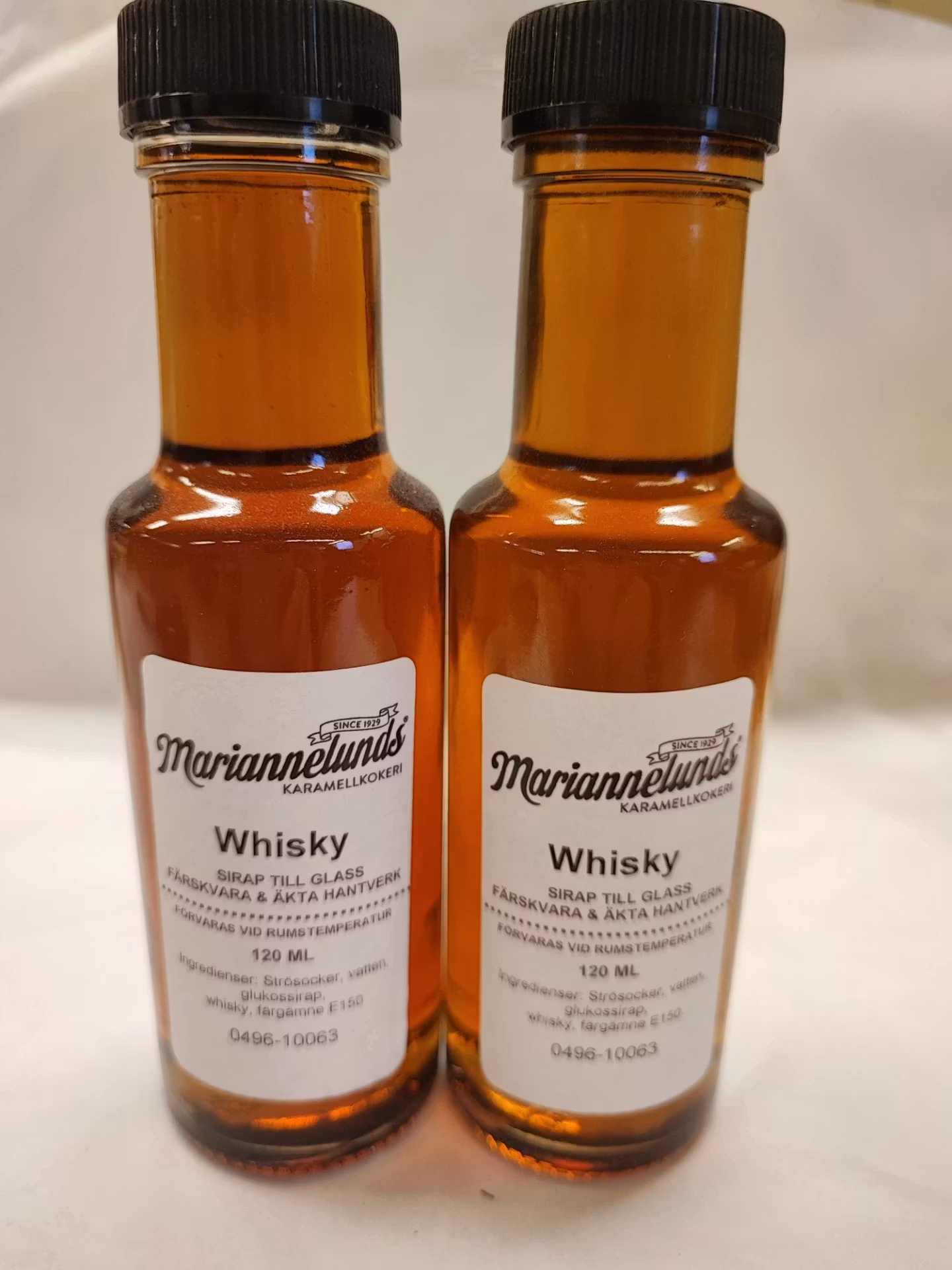 Sciroppo di whisky Mariannelunds Karamellkokeri - 120 ml