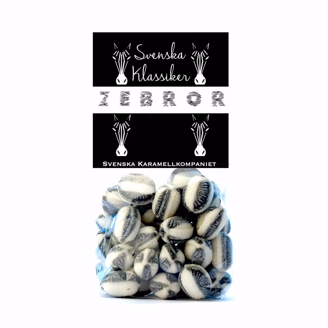 Karamellkompaniet Zebras - 170 grams