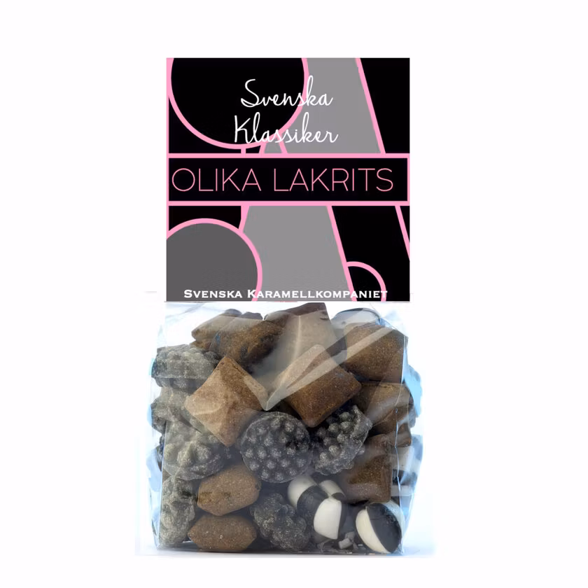 Karamellkompaniet Divers Réglisse - 170 grammes