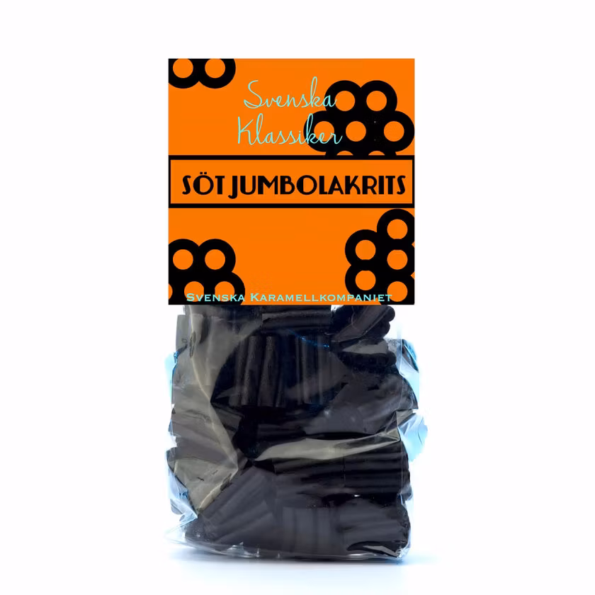 Karamellkompaniet Sweet Jumbo Licorice - 170 grams