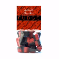 Karamellkompaniet Raspberry Licorice Fudge - 170 grams