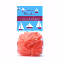 Karamellkompaniet Raspberry Boats - 170 grams