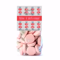 Karamellkompaniet Raspberry-Licorice Mushrooms - 170 grams