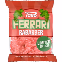 Toms Ferrari Rhubarb, Limited Edition - 120 grams