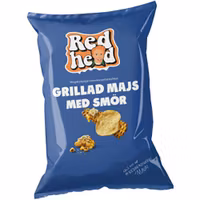 Redhead Potato Chips, Barbecued Corn With Butter, Limited Edition - 150 grams