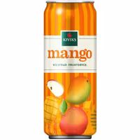 Kiviks Carbonated Drink, Mango - 33 cl