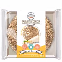 Clean Eating Crispbread Crackers, Parmesan - 160 grams