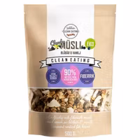 Clean Eating Organic Muesli, Blueberry & Vanilla - 500 grams