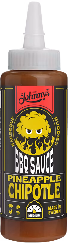 Salsa barbacoa Johnny's, piña y chipotle - 300 gramos