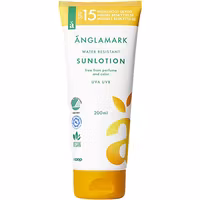 Änglamark Sun Lotion SPF 15, Unscented - 200 ml