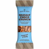 Dave & Jon's Nut Bar, Sea Salt Choco Crunch - 35 grams