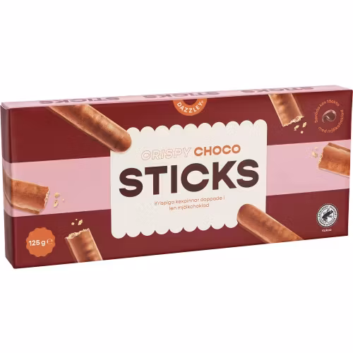 Dazzley-suklaatikut - 125 grammaa