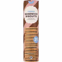 Dazzley Sandwich Biscuits, Chocolate - 500 grams