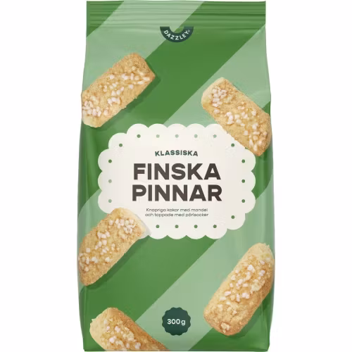 Dazzley Finska Pinnar, bastoncini finlandesi - 300 grammi