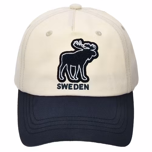 Robin Ruth Mütze Teddy Moose - Schweden, Marineblau/Beige