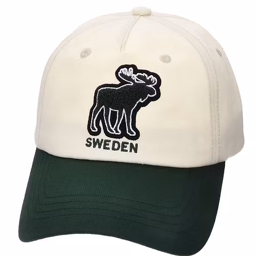 Robin Ruth Mütze Teddy Moose - Schweden, Beige/Dunkelgrün