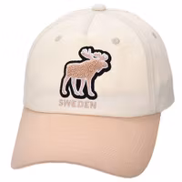 Robin Ruth Cap Teddy Moose - Sweden, Beige/Pink