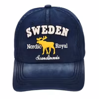 Robin Ruth Washed Denim Cap - Sweden, Blue