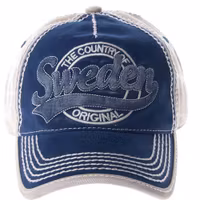 Robin Ruth Washed Denim Cap - Sweden, Blue