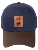 Robin Ruth Cap Moose Patch - Sweden, Navy/Brown