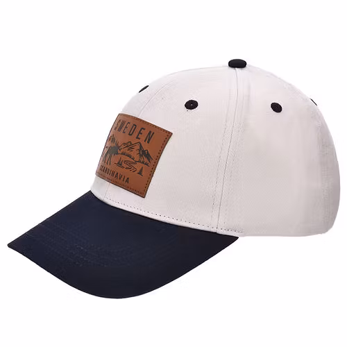 Robin Ruth Cap Moose Patch - Schweden, Weiß/Schwarz