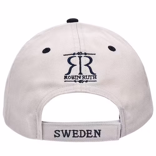 Robin Ruth Cap Moose Patch - Schweden, Weiß/Schwarz