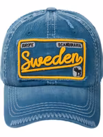 Robin Ruth Retro Cap - Sweden, Blue