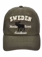 Robin Ruth Washed Denim Cap - Sweden, Green