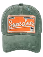 Robin Ruth Retro Cap - Sweden, Green