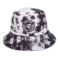 Robin Ruth Bucket Hat - Sweden, Black Tie-dye