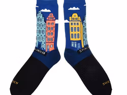 Robin Ruth Classic Socks, Size 36-42 - Stockholm City, Multicolor