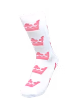 Robin Ruth Classic Socks, Size 36-42 - Swedish Crown, White/Pink