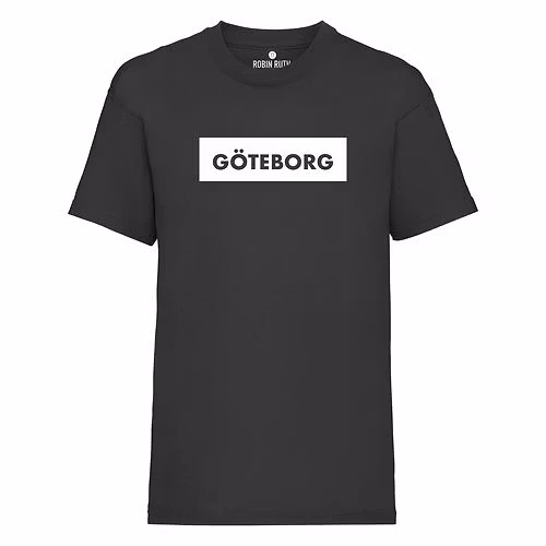 Robin Ruth T-Shirt Kinder, "Göteborg", Schwarz