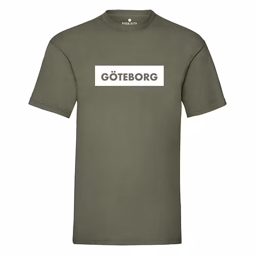 Robin Ruth T-Shirt Unisex, „Göteborg“, Grün