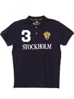 Robin Ruth Polo Shirt, "Stockholm", Black