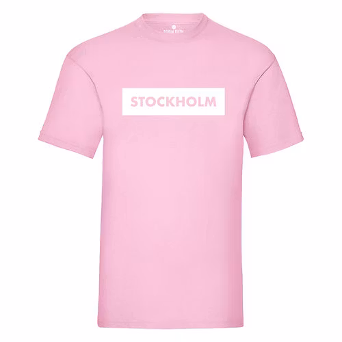 Robin Ruth T-Shirt Unisex, "Stockholm", Rosa