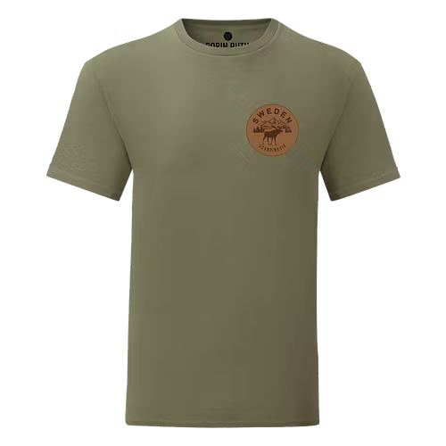 Robin Ruth T-Shirt Unisex, "Sweden Scandinavia", Grün